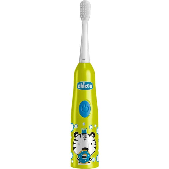 Chicco Cepillo Dental Eléctrico Tigre Verde +3A 1ud
