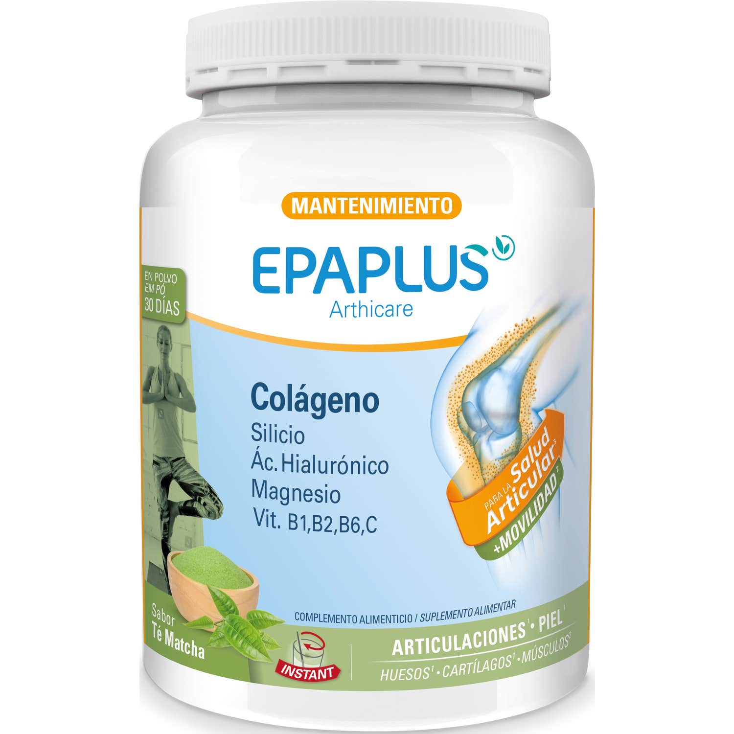 Epaplus Arthicare Mantenimiento Colágeno Sabor Té Macha 326g