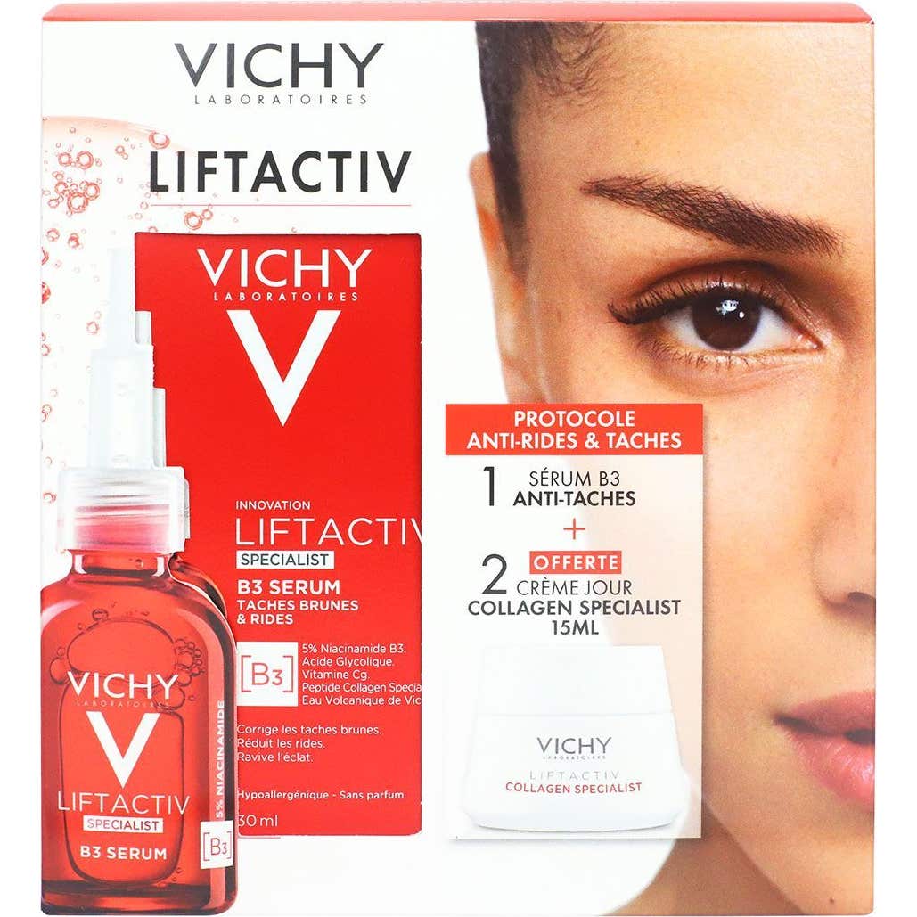 Vichy Coffret Liftactiv Protocole Anti-âge Et Taches