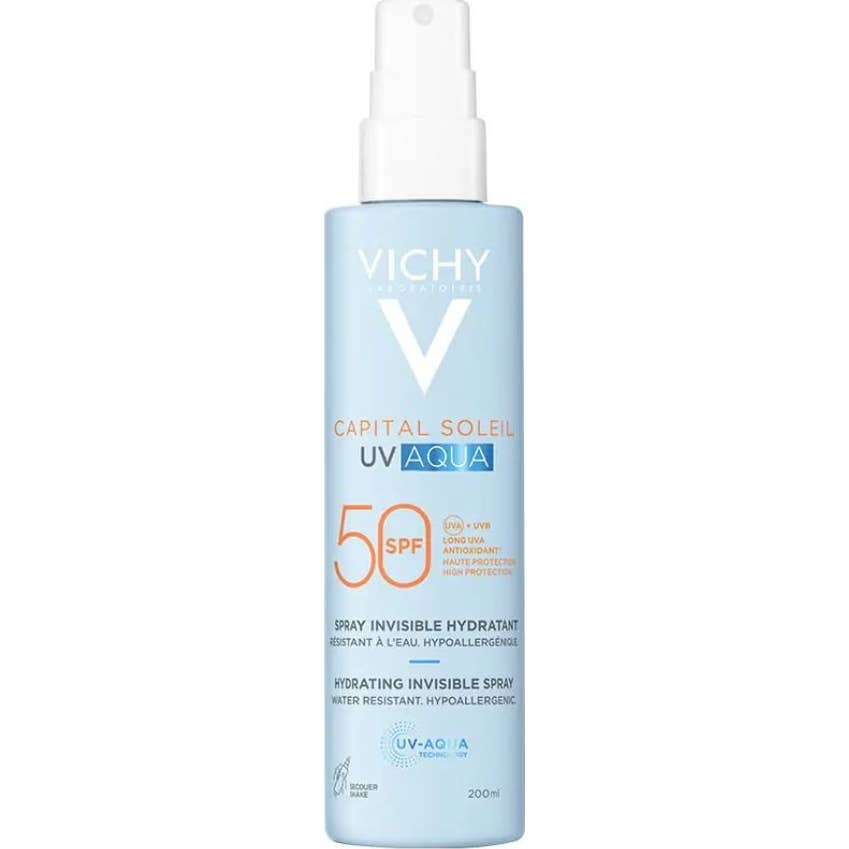 Vichy Capital Soleil Uv Aqua Spray Hydratante Spf50+ 200 ml