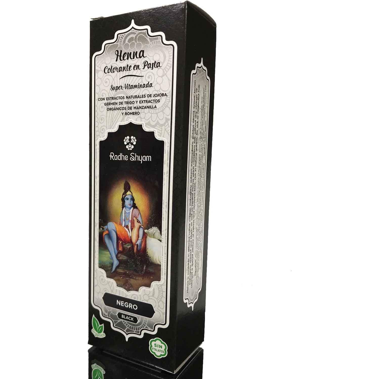 Radhe Shyam Henné Pâtes noires au henné