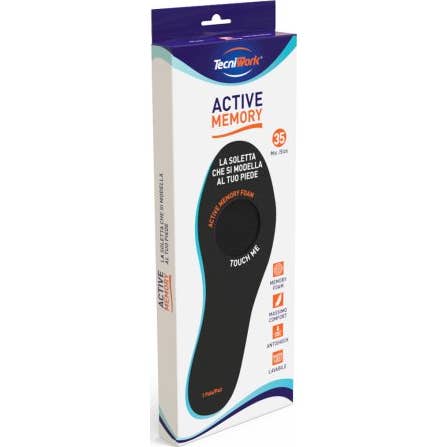 Tecniwork Semelles Active Memory Taille 45 1 Paire