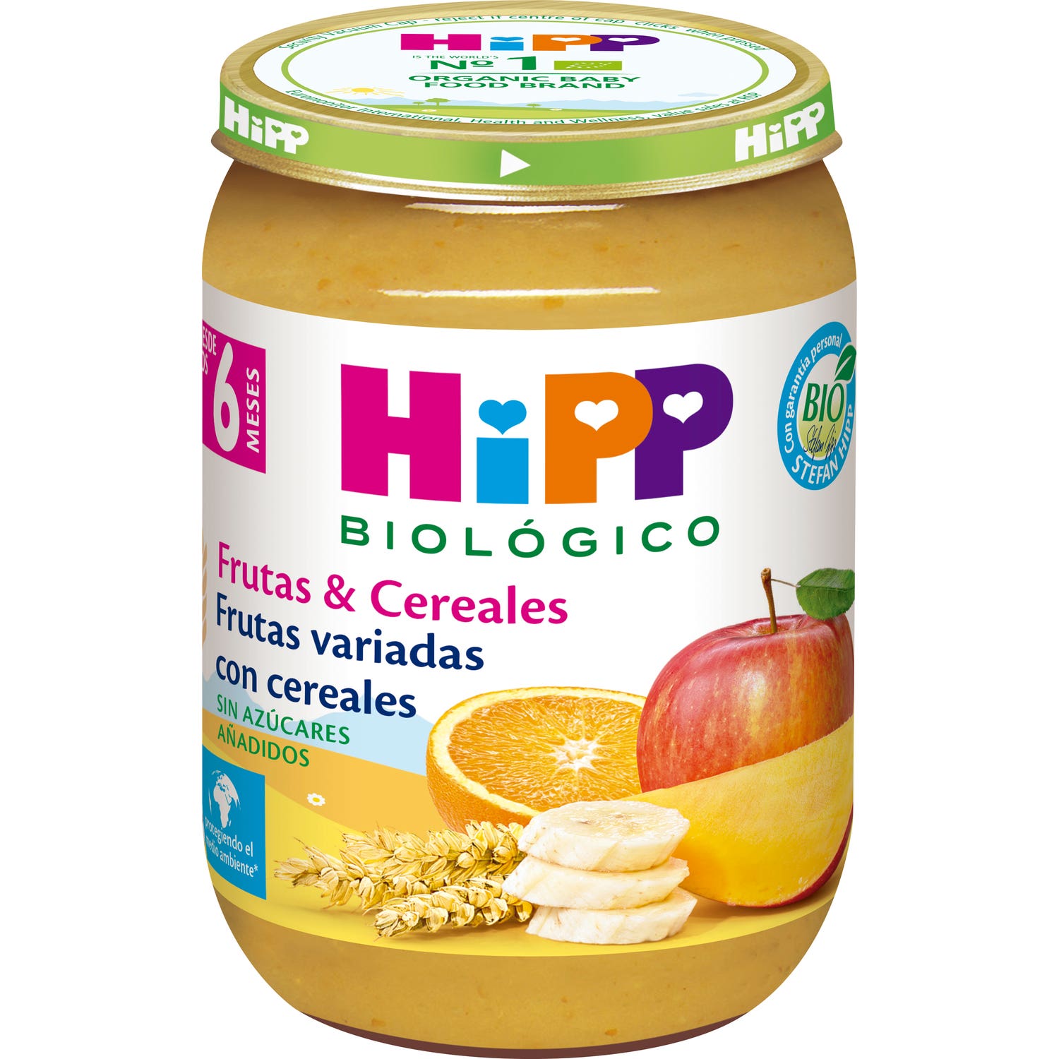 Hipp Potito De Fruits Assortis Avec Céréales +6M 190g