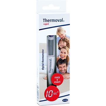 Thermoval Thermomètre numérique rapide 1pc