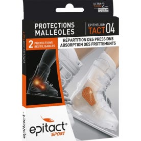 Epitact Sport Protections Malléoles Epithelium Tact 04 2 protections réutilisables