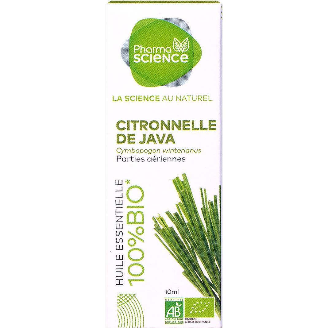 Pharmascience Huile Essentielle Citronnelle De Java 10ml