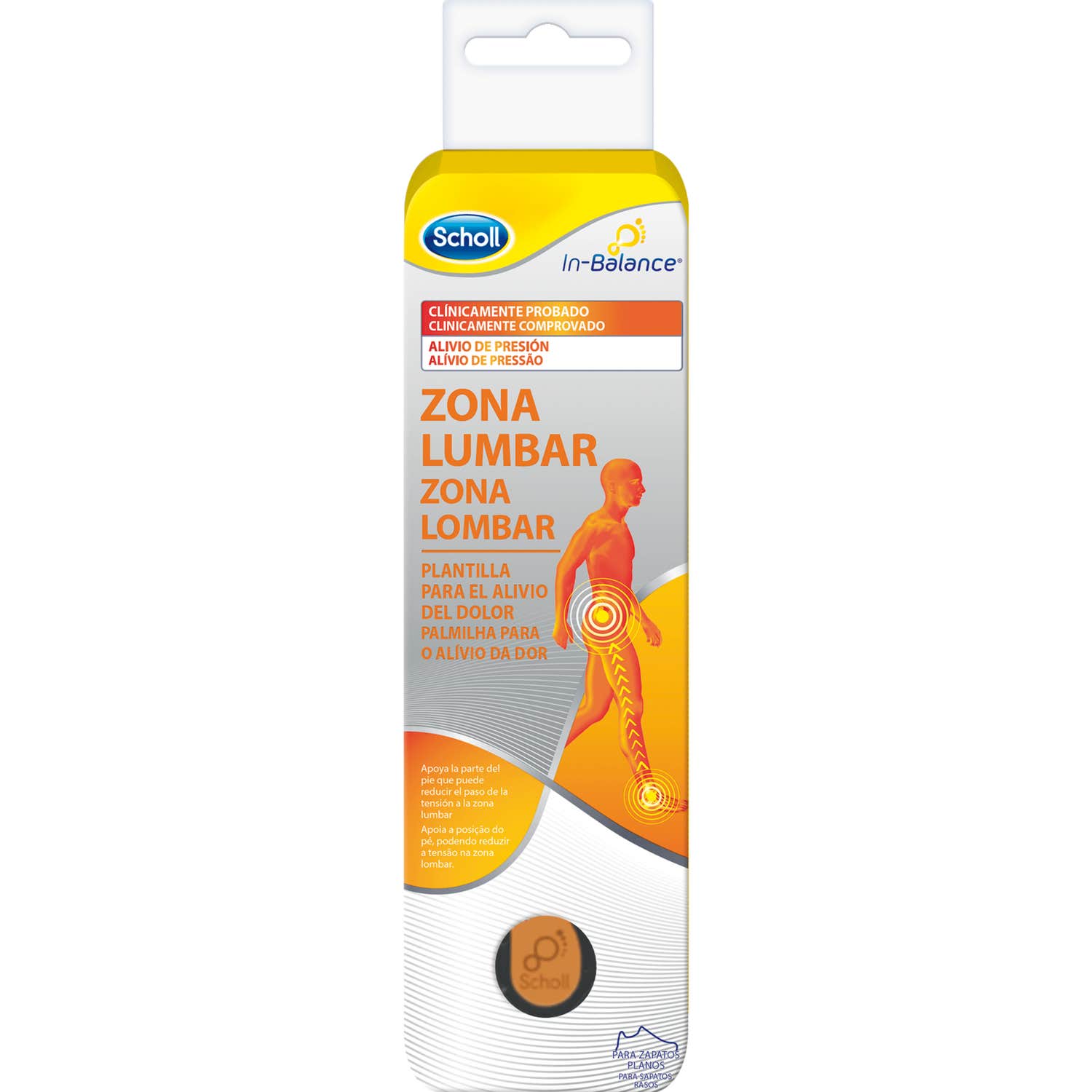 Semelle In-Balance Zone Lombaire Taille L