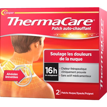 ThermaCare Patch Auto-Chauffant Nuque, Épaule, Poignet 2 Unités