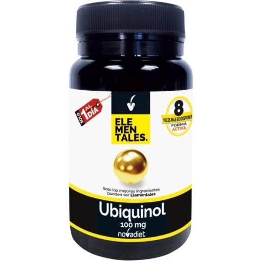 Novadiet Ubiquinol 100 Mg 30 Capsules Végétales 100 Mg