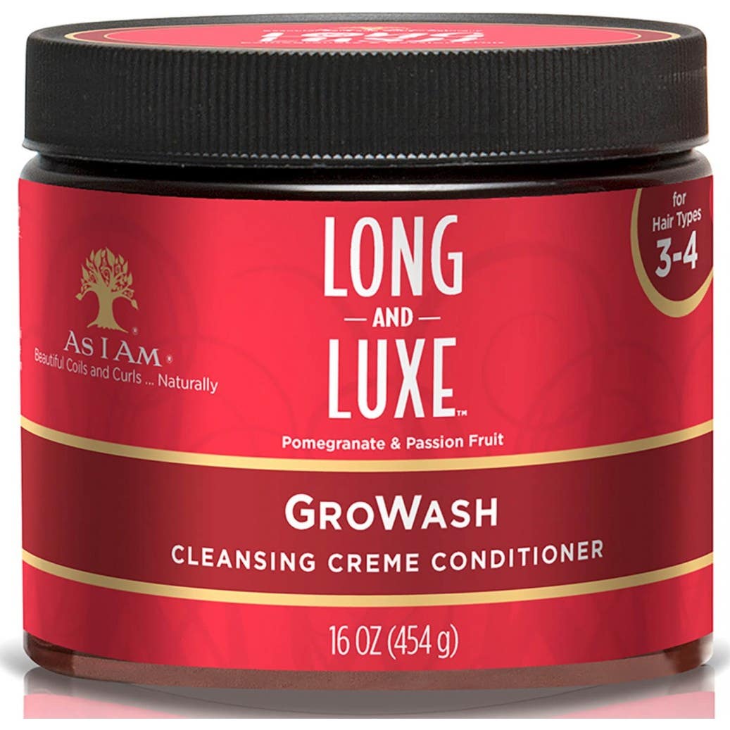 As I Am Long And Luxe Growash 454g