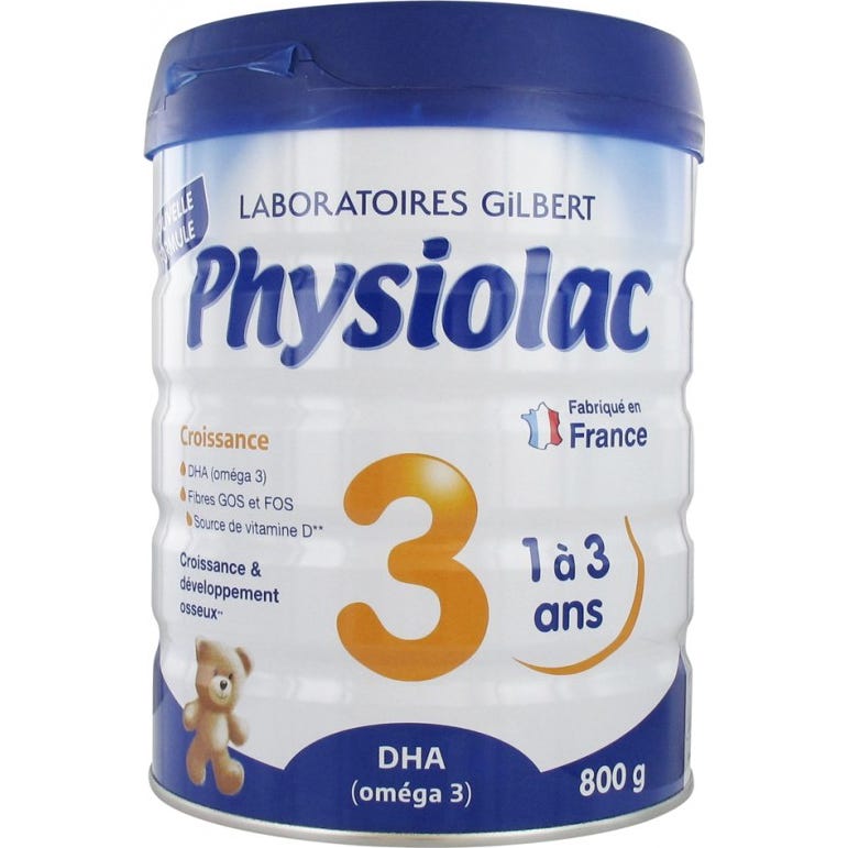 Physiolac Lait Croissance 800G