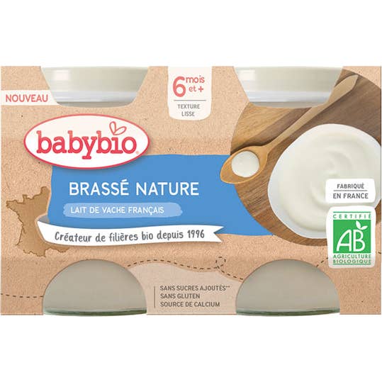 BabyBio Brasse Nature 2x130g