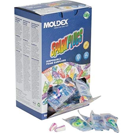 Moldex SparkPlugs Bouchons d'Oreille 2 Paires