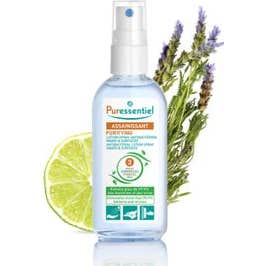 Puressentiel Lotion Spray Antibactérien Mains & Surfaces 80ml
