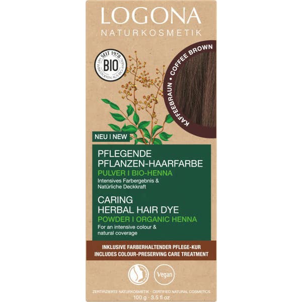Logona Coloration Poudre 090 Brun Café 100g