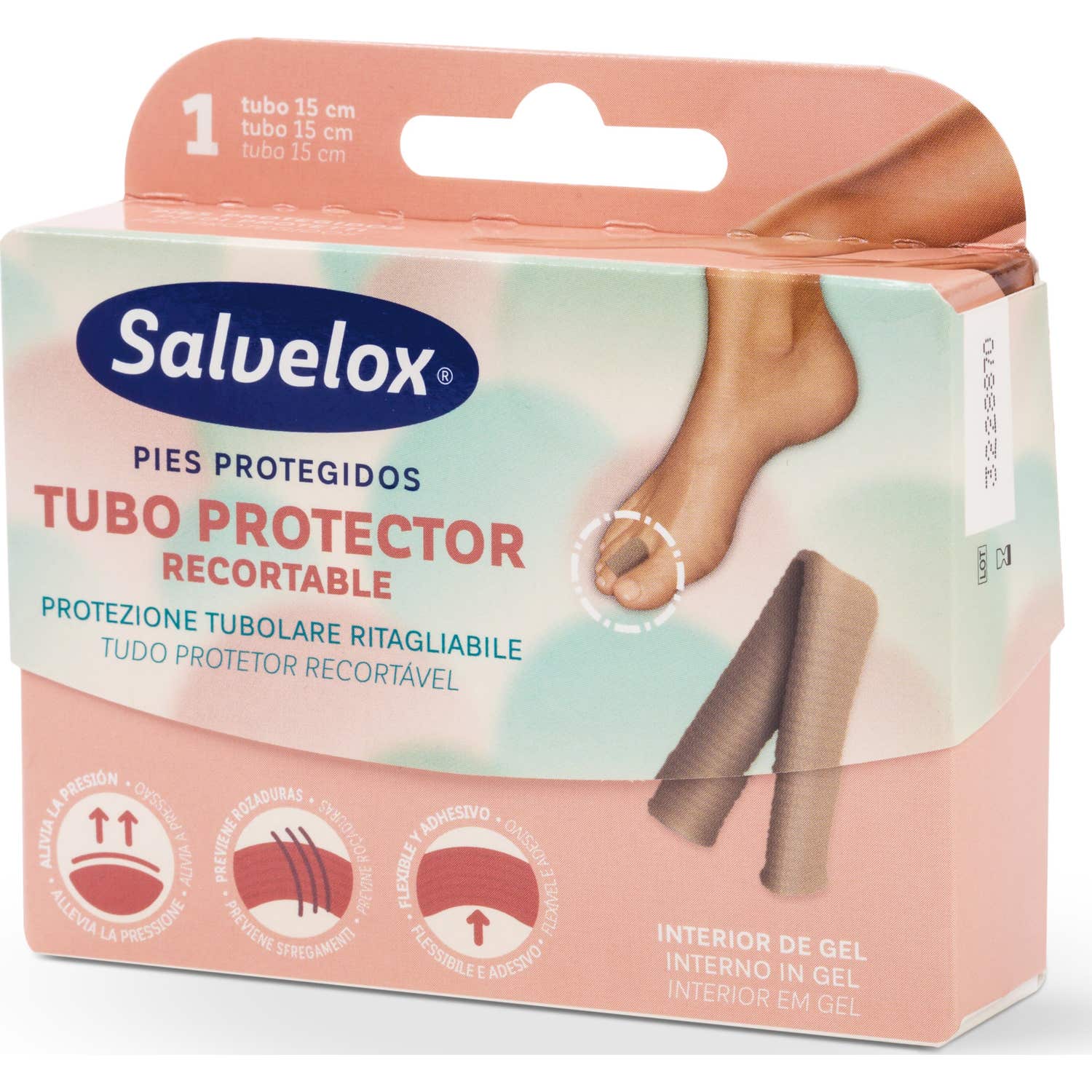 Salveped Tube de protection pour les pieds 15cm