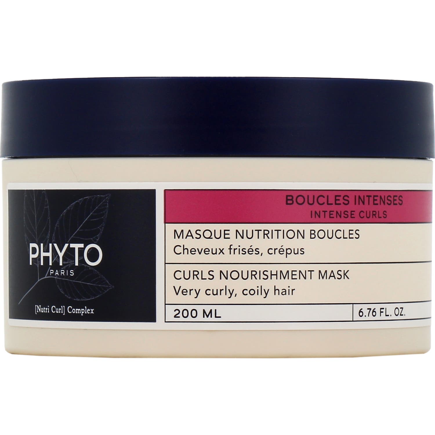 Phyto Boucles Intenses Masque Nutrition 200 ml