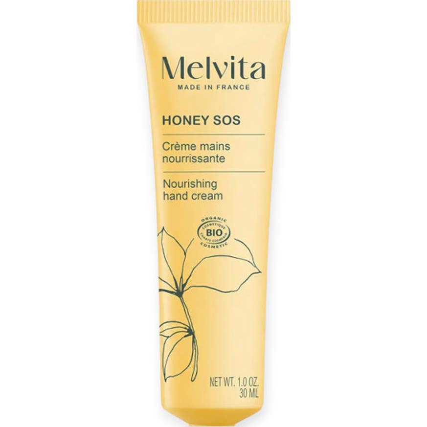 Melvita Honey SOS Crème Mains Nourrissante 30 ml