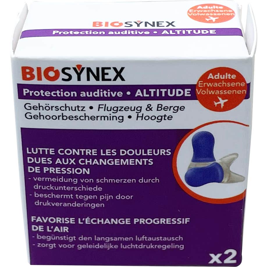 Biosynex Protecteur Auditive Altitude Adulte 1 Paire
