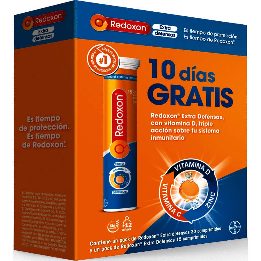 Redoxon® Extra Defenses 30+15comp