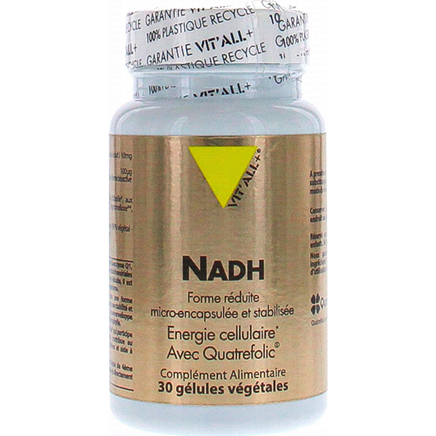 Vit'All+ Nadh Forme Réduite 30 Gélules