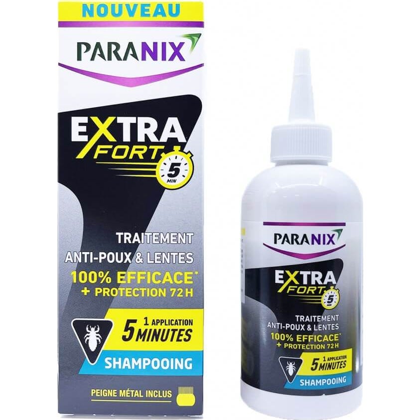 Paranix Extra Fort Shampooing + Peigne Métal 200ml