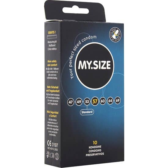 MY.SIZE PRO 57 mm préservatifs 10 pièces - Image 3