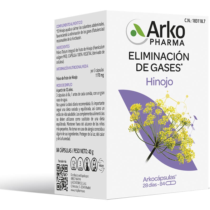 Arkopharma Arkocaps Arkocaps Fenouil 84 Capsules