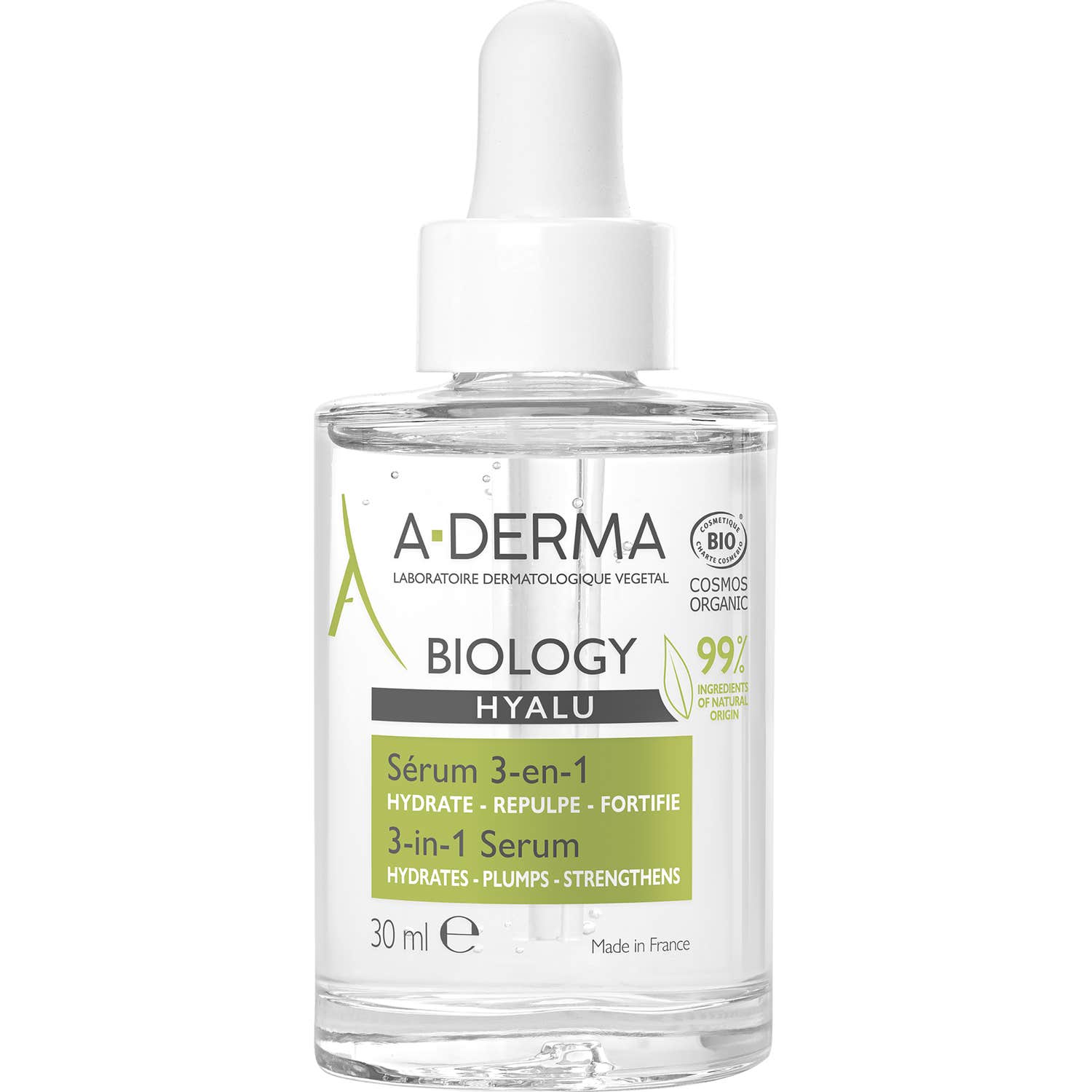 A-Derma Biology Hyalu Sérum 3 En 1 30ml
