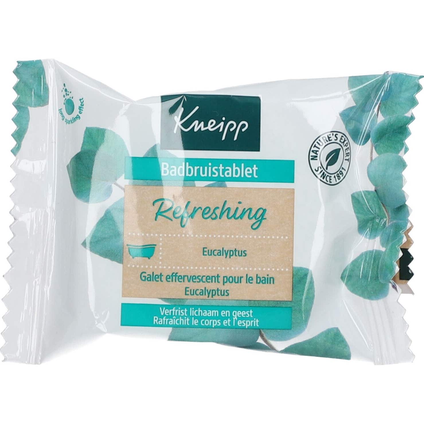 Kneipp Bulle D'Oxygène Galet Effervescent Pour Le Bain Eucalyptus 80g