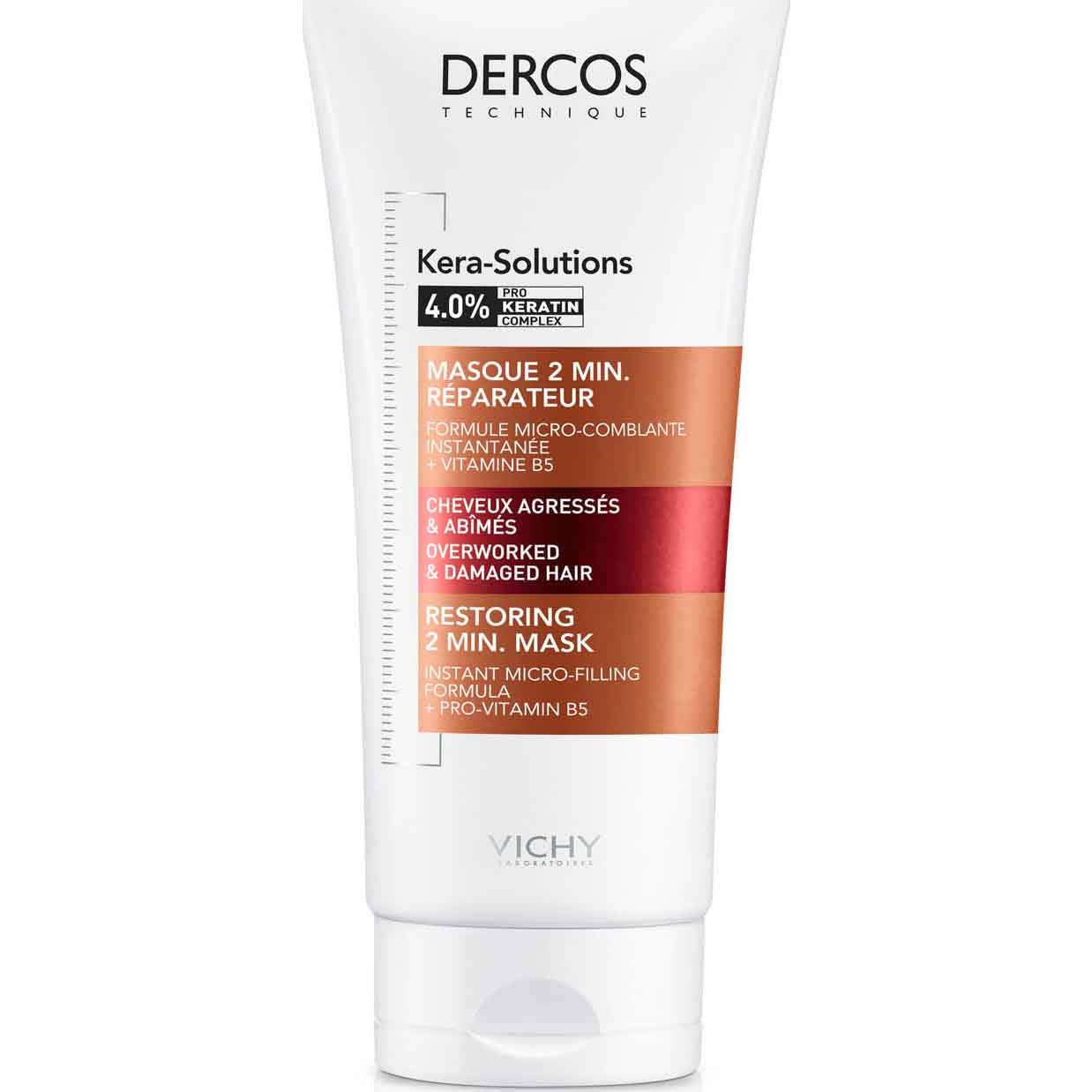 Vichy Dercos Technique Kera-Solutions Masque Réparateur 200 ml