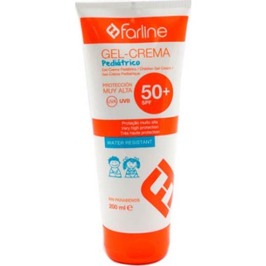 Farline Pediatric Cream Gel Spf 50+ 200ml