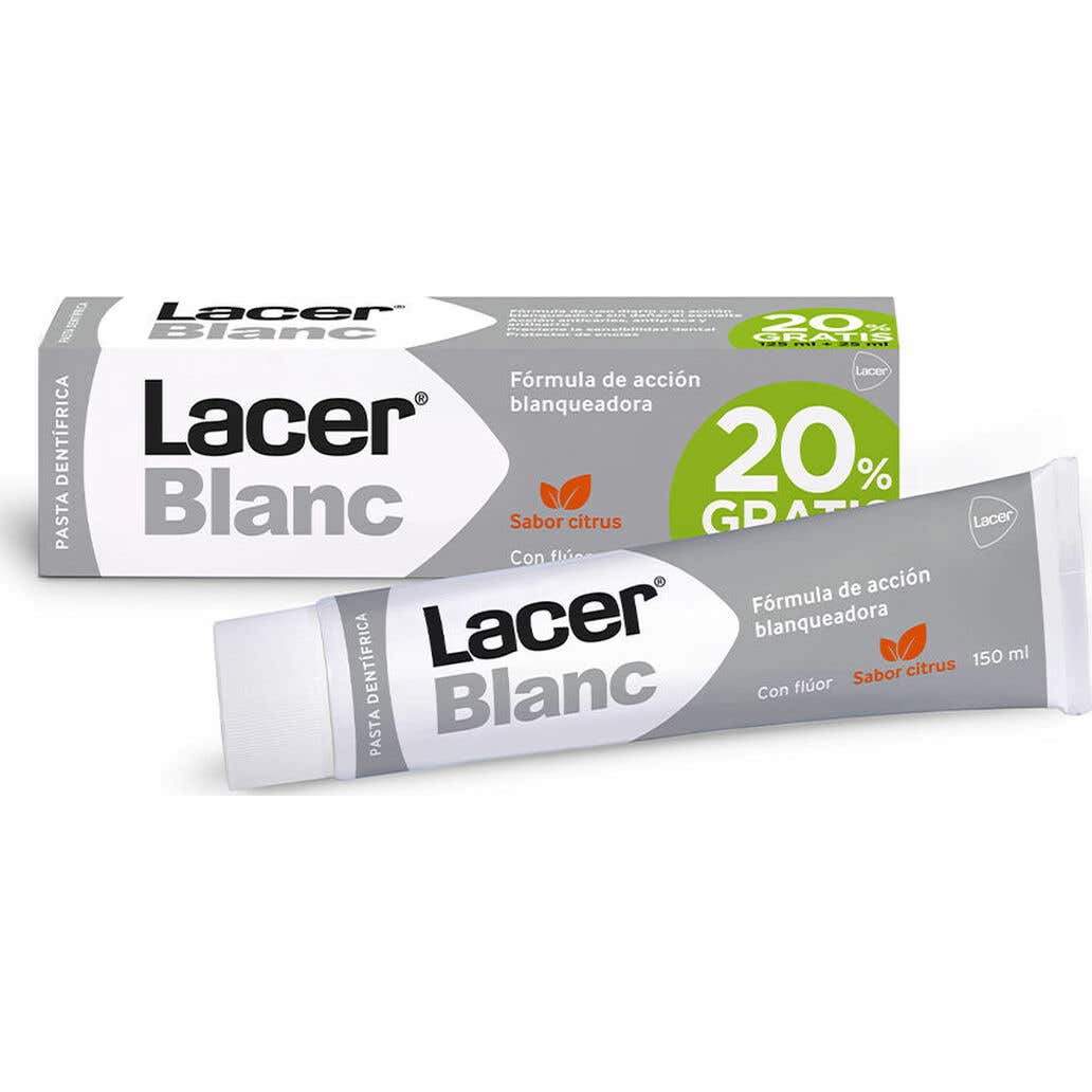 Lacer Dentifrice Blanchisseur Citrus 150ml