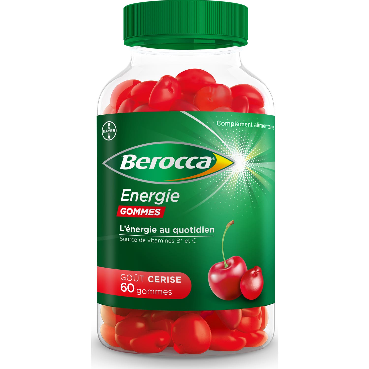 Berocca Energie Cerise 60 Gommes