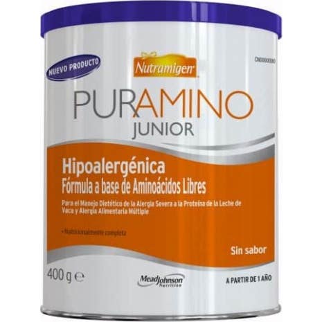 Nutramigen Puramino Junior Fórmula Hipoalergénica 400g