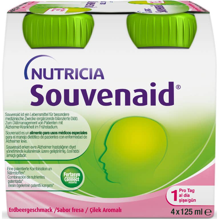 Souvenaid Fraise 4x125 Ml 4x125 Ml