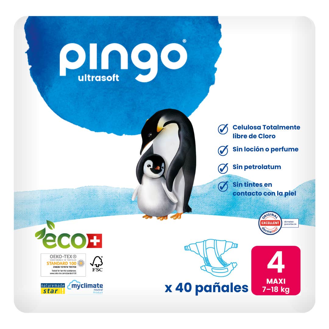 Couches Pingo Maxi T4 40 pcs