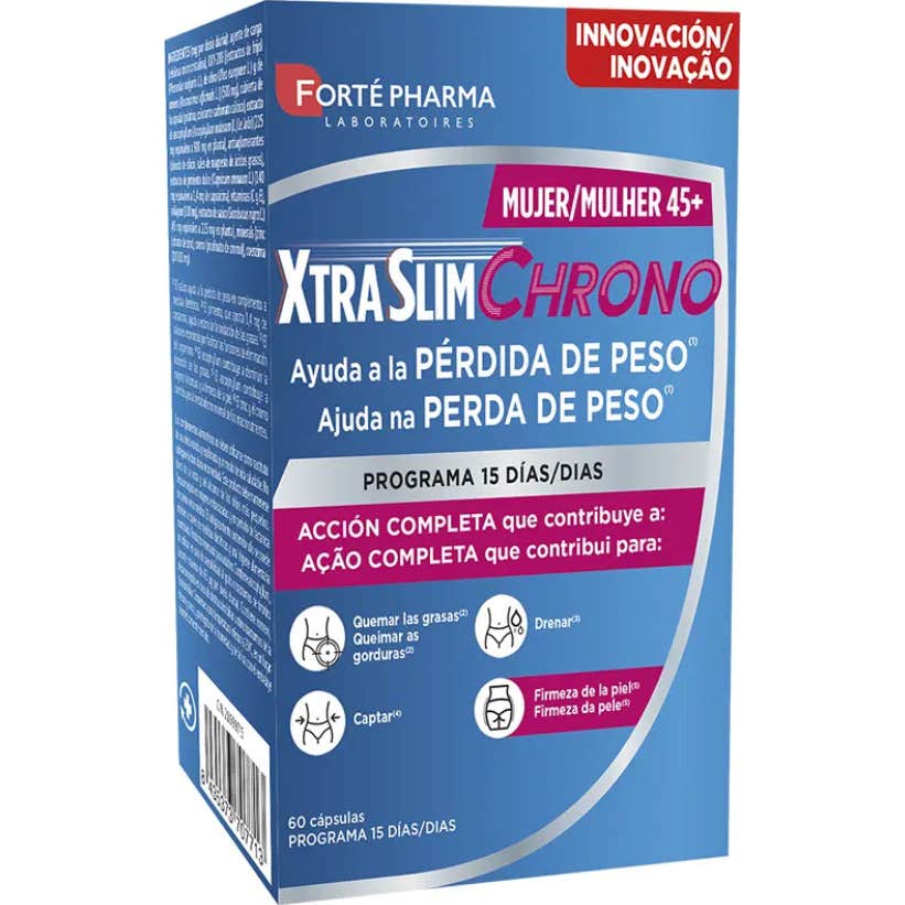 Forté Pharma Xtraslim Chrono Perte Poids Femme 45+ 60 Gélules