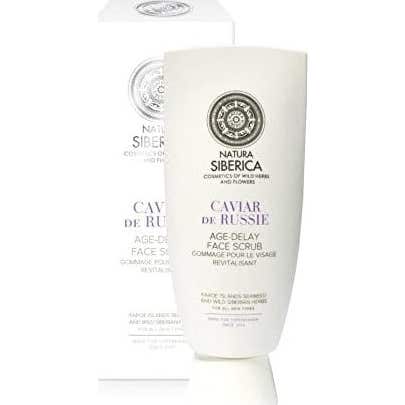 Natura Siberica Exfoliant visage anti-âge, caviar russe 100 ml