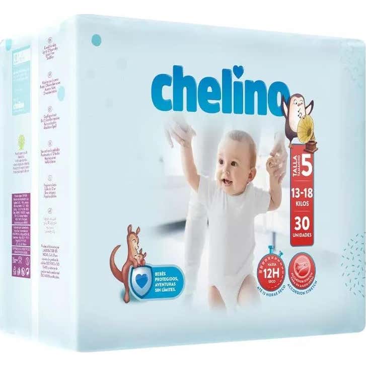 Chelino Pañal Pasitos 13-18kg T5 30uts