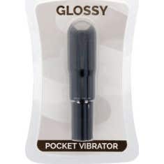Glossy Pocket Vibrator Noir
