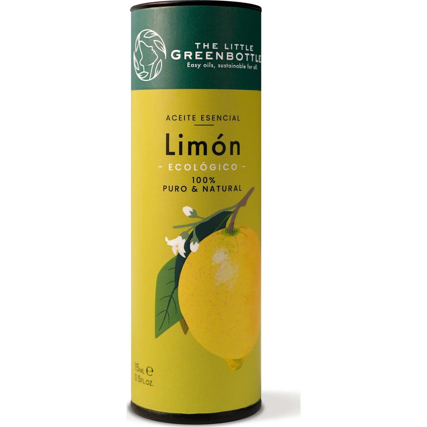 The Little Green Bottle Huile Essentielle Pure Citron 15Ml