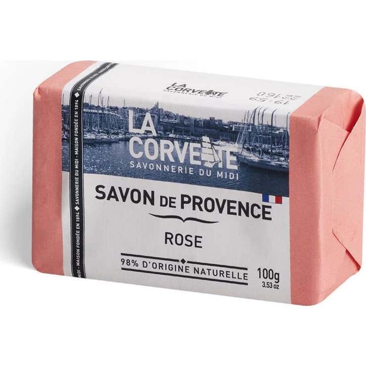 Le pain de savon Corvette Provence roses 6 pcs + 1 pc CADEAU
