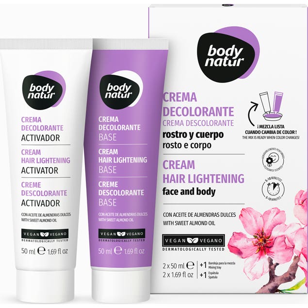 Body Natur Crème Décolorant Visage et Corps 100ml