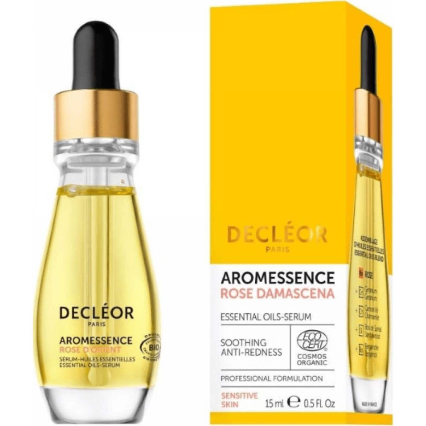 Décleor Aromessence Rose D'Orient Sérum Huile Apaisant 15Ml