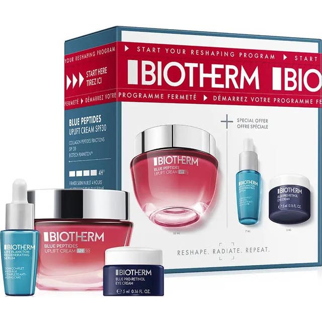 Biotherm Blue Peptides Crème Raffermissant Spf30 Coffret 3uts