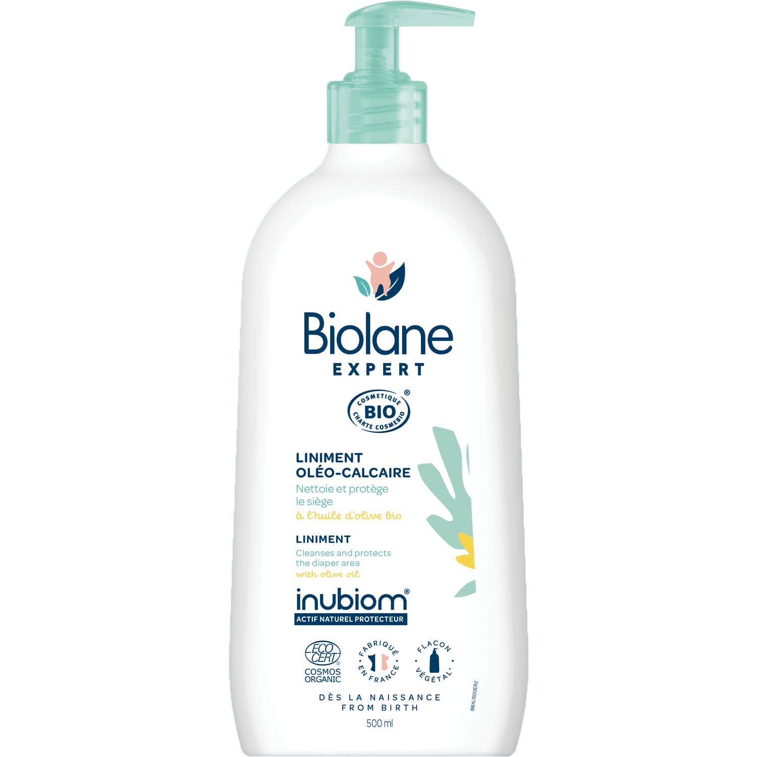 Biolane Expert Liniment Bio Oléo Calcaire 500ml