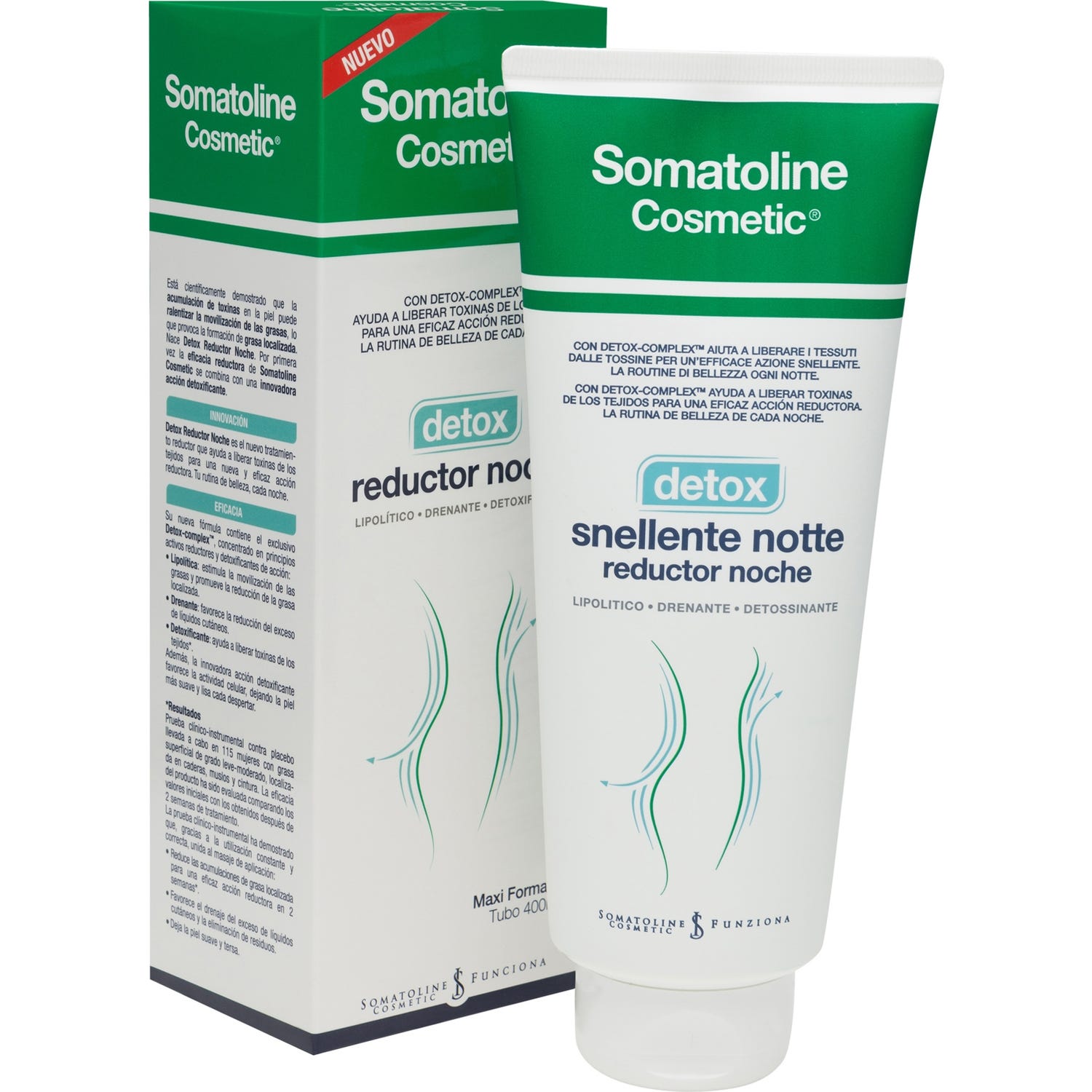 Somatoline Cosmetic® Amincissant Detox Nuit 400 ml