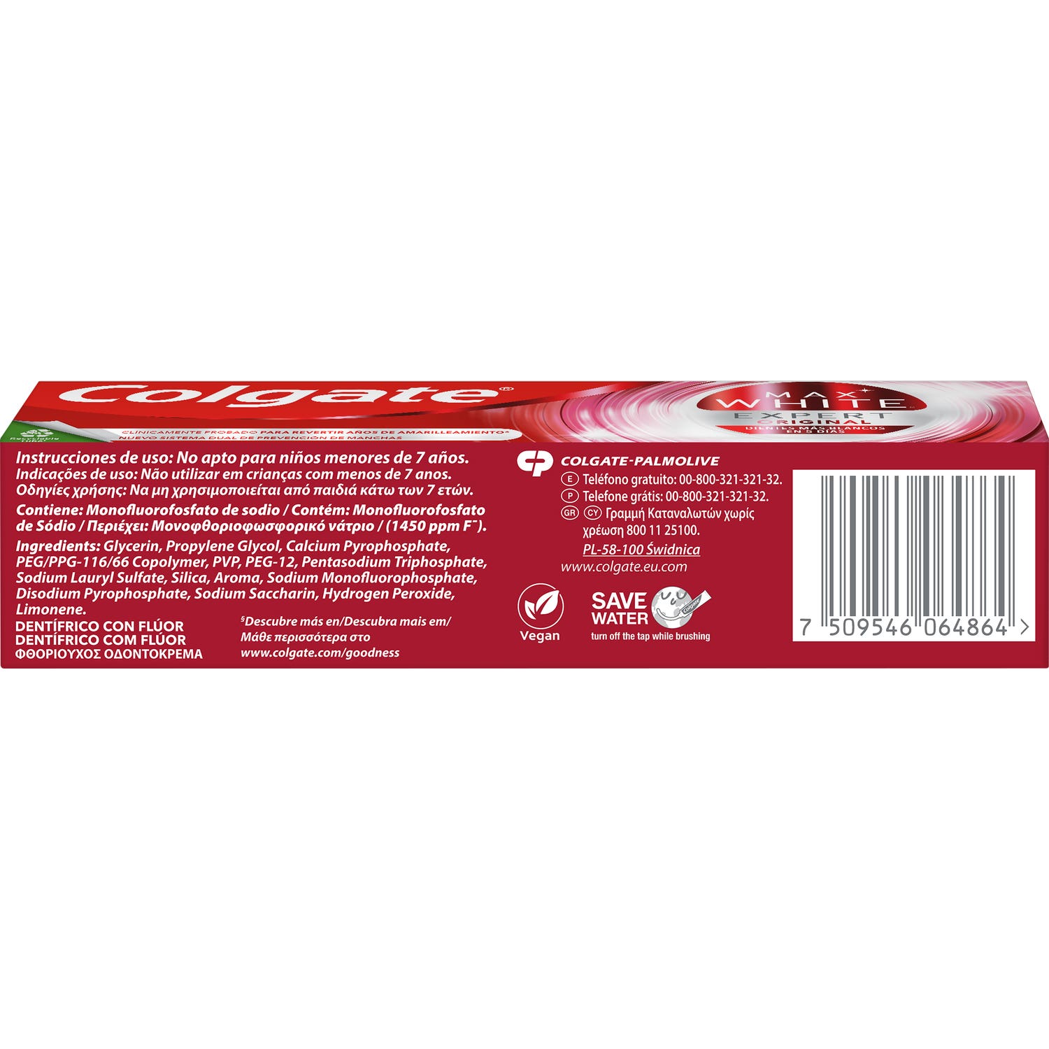 Colgate Max Blanc Ex Blanc Ex Blanc75Ml