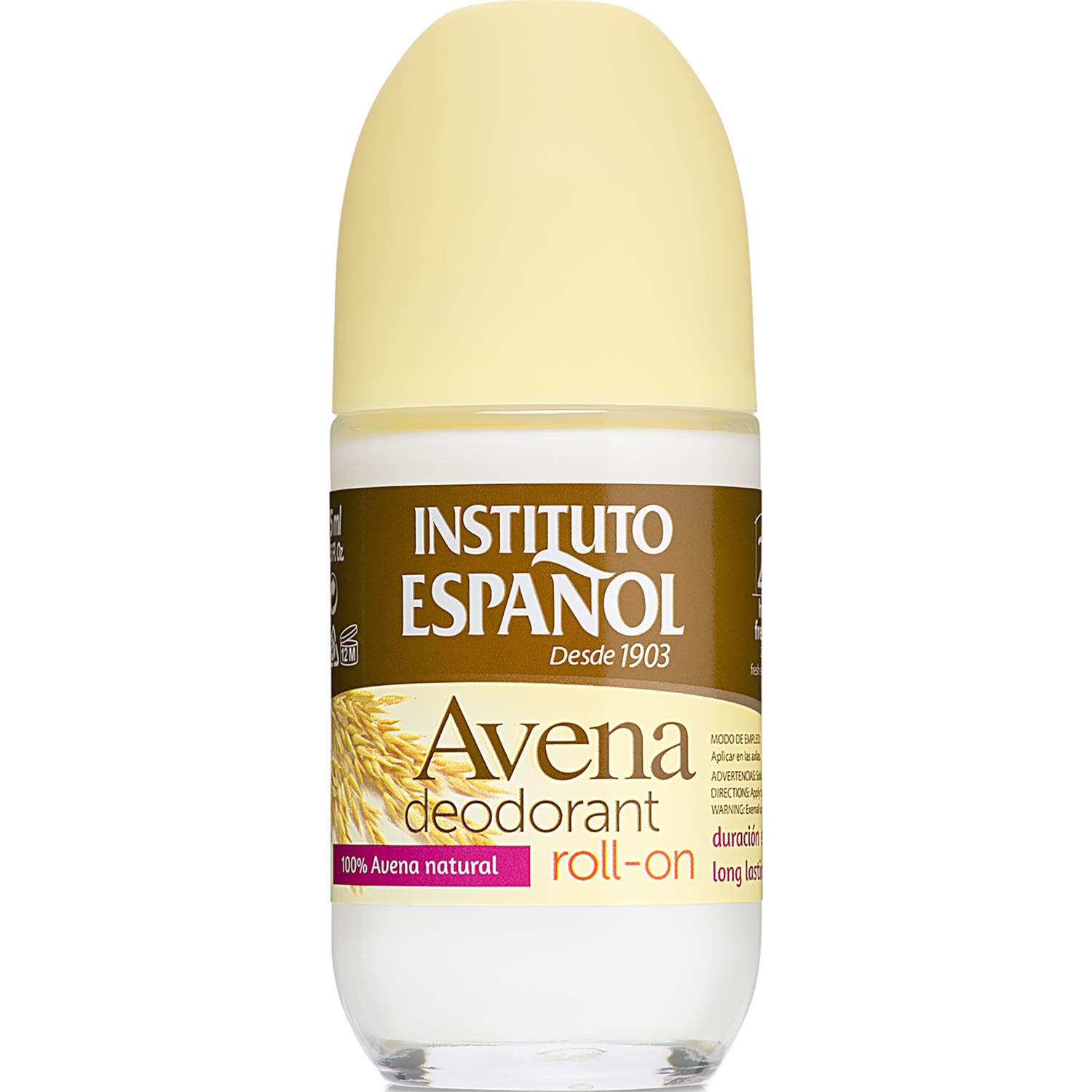 Institut Espagnol de l'Avoine Déodorant Roll On 75ml